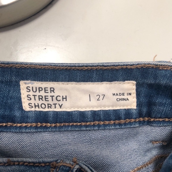 Pacsun Bullhead Denim Shorts Size 27 - Picture 5 of 6